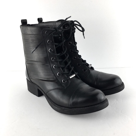 Circus by Sam Edelman Shoes - Circus Sam Edelman GatsonBlackCombat LaceUpBoots8M